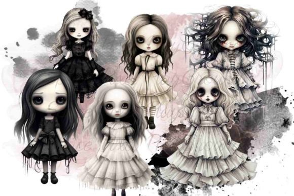 Download Creepy Doll Clipart, Halloween Inspired - Doll Collection