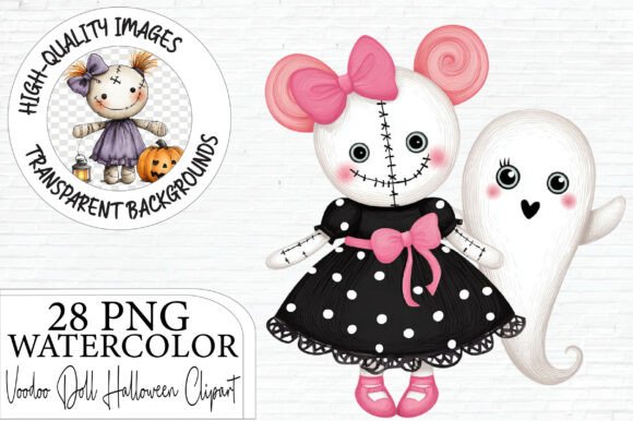 Download Cute Gothic Rag Doll PNG - Doll Collection